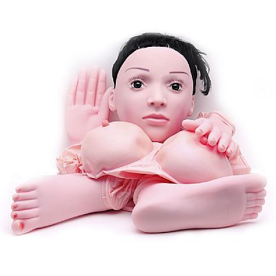 Boneca Inflável - Vagina e Ânus em Cyberskin