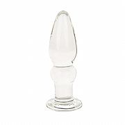 Plug Anal de Vidro - Formato Cônico - 11,0 x 3,2 cm - SI