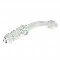 Plug Anal de Vidro - Formato Curvo - 18,5 x 3,3 cm - SI
