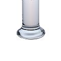 Plug Anal de Vidro - Com Ponta Redonda - 17,5 x 3,9 cm - SI