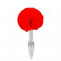 Plug Anal de Vidro - com Pompom de Coelho - 18,0 x 1,4 cm - SI