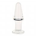 Plug Anal de Vidro - Formato Cônico 2 - 11,6 x 4,0cm - SI