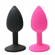 Plug Anal em Silicone - Tamanho P - 7,2 X2,8 - SI