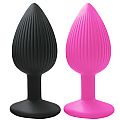 Plug Anal em Silicone - Tamanho G - 9,6 X 4,0 - SI
