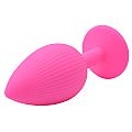 Plug Anal em Silicone - Tamanho G - 9,6 X 4,0 - SI