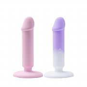 Plug Anal em Silicone com Glande - 13,4 X 2,7 - SI