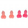 kit com 4 Velas em Formato de Pênis - Sex Candle - SI
