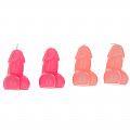 kit com 4 Velas em Formato de Pênis - Sex Candle - SI