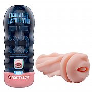 Masturbador Lanterna - Vacuum Cup - Boca - Pretty Love