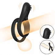 Anel Peniano em Silicone com Vibro - Jerry - S-Hande