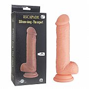 Pênis Realístico com Vibração - 15,3 X 4,0 cm - Recarregável -...