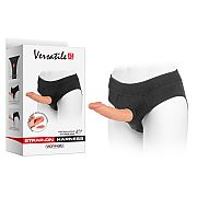 Cinta Peniana Formato de Cueca em Elastano / Com Pênis - Harness -... Cinta Peniana Formato de Cueca em Elastano / Com Pênis - Harness -...
