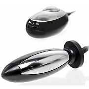 Plug Anal e Vaginal com Eletro Choque 7,5 x 2,5 - IGOX