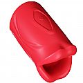 Masturbador Masculino com Vibro - Formato de Boca - SI