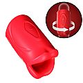 Masturbador Masculino com Vibro - Formato de Boca - SI