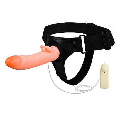 Capa Peniana com Cinta, Suporte e Vibrador Ultra Passionate