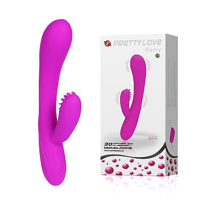 Vibrador de ponto G e clitoris - 30 Vibrações USB - Harry - Pretty...