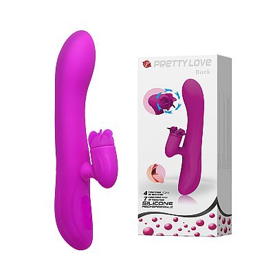 Vibrador Pretty Love Buck - Estimulador de Clitóris Rotativo