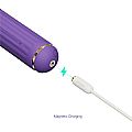 Vibrador de Ponto G com 4 Acessórios Para Clitóris - MAGIC STICK S1...