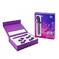 Vibrador de Ponto G com 4 Acessórios Para Clitóris - MAGIC STICK S1...