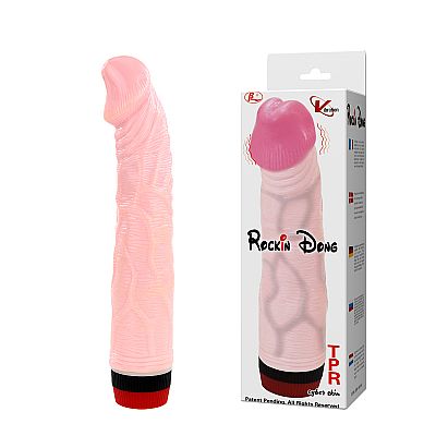 Pênis em Silicone com Vibro 19 x 4 cm - Strong - Baile