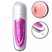 Masturbador Masculino formato de Lanterna com Vai e vem / Aquecimento...