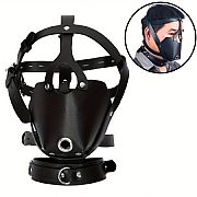 Máscara com Coleira de Couro - SI