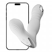 Vibrador de Ponto G com Choque Elétrico - Auratouch - APP - GALAKU