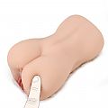 Masturbador Masculino Pequeno - Formato de Vagina com Vibração e...