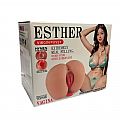 Masturbador Masculino Pequeno - Formato de Bunda com Vagina e Ânus /...