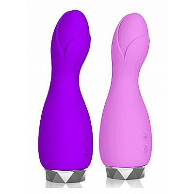 Mini Vibrador em Silicone Cirúrgico - 13 cm