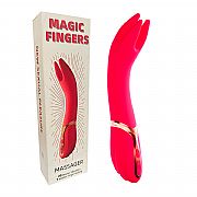 Vibrador de Clitóris com Rotação 360° - Magic Fingers 20,2 x 3,5cm -...