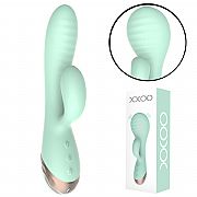Vibrador de ponto G e clitóris - Inflável - XXOO - Green Baby