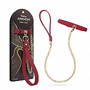 Coleira com Guia - Ardor - Blush