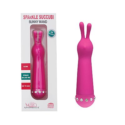 Bunny Wand - Vibrador em Formato de Coelho - 10 Vibrações - À Prova...