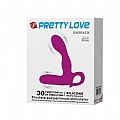 Estimulador de Próstata Pretty Love Barrack - 30 Funções - Pretty Love