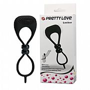 Anel Peniano e Anel para Escroto com Vibrador - Locker - Pretty Love