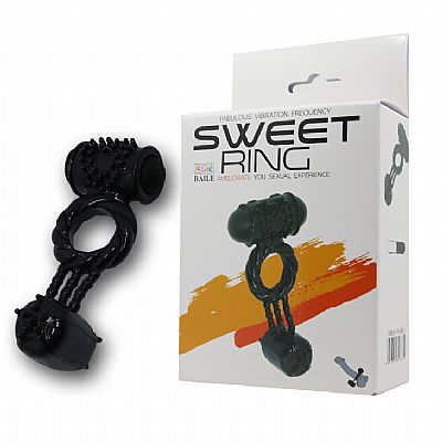 Anel Peniano com Duplo Vibrador Sweet Ring