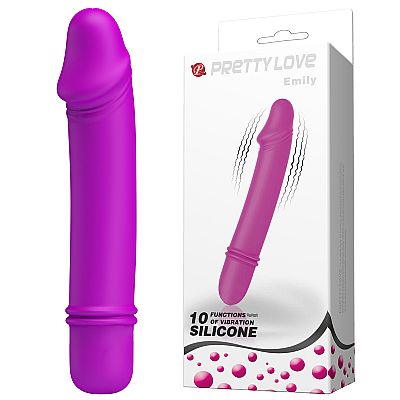 Vibrador de ponto G - Formato de Pênis Emily - Pretty Love