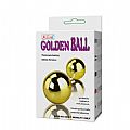 Golden Duo Ball - Bolas Duplas com Vibrador para Clitóris e Estímulo...