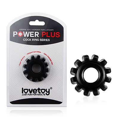 Power Plus Anel Peniano em Formato de Engrenagem - Lovetoy