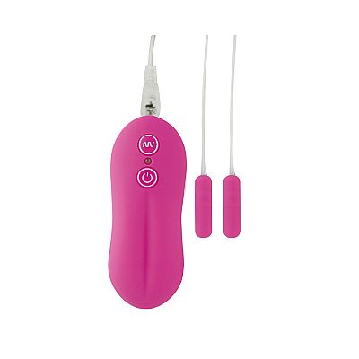Vibrador Mini Dual Bullet - Pink - 10 Modos de vibração - Aphrodisia