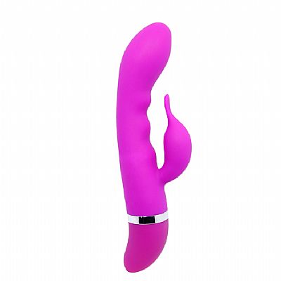 Vibrador Dolphin Hilda em Puro Silicone Dupla Estimulação - 30...