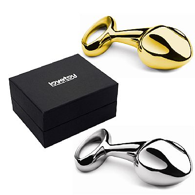 Plug para Próstata, de Aço-Luxo Dourado - Lovetoy