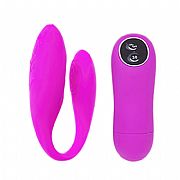 Chad - Vibrador para Casal Recarregável + Controle Remoto - Pretty...