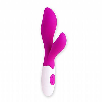 Vibrador Newman em Soft Touch Dupla Estimulação - 30 Velocidades