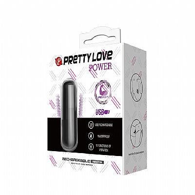 Bullet Recarregável - Power - Pretty Love