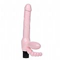 Pênis Realístico para Casal com VIbrador Strapless Dildo