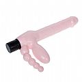 Pênis Realístico para Casal com VIbrador Strapless Dildo