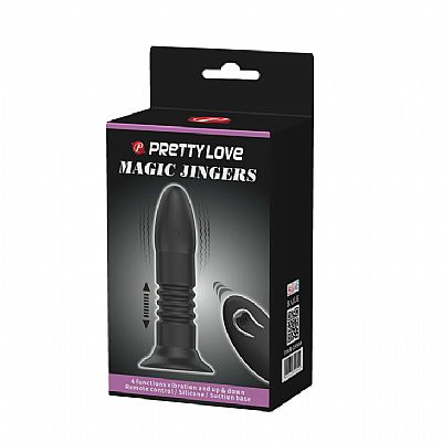 Plug Anal Recarregável Magic Jingers - Pretty Love